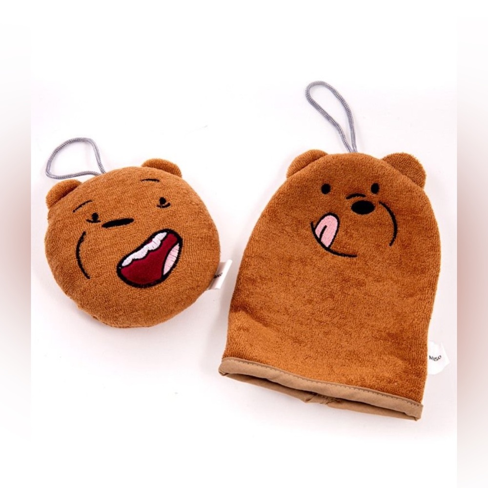 Cartoon network We bare bears GRIZZLY BEAR Bath set
